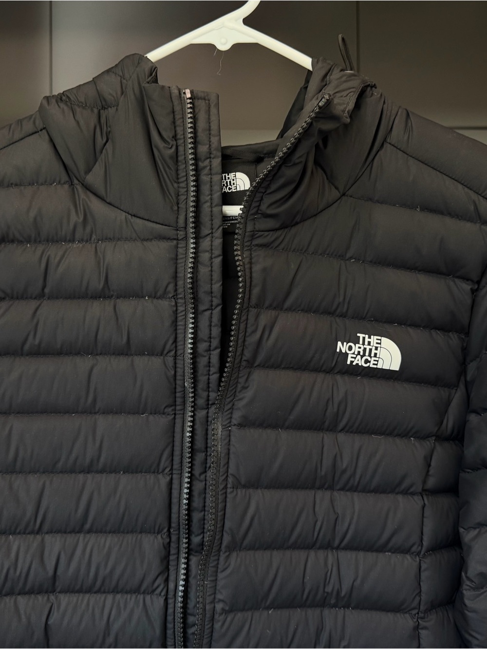 The North Face Black - Women’s Classic Down Hooded Jacket - Picture 3 of 10